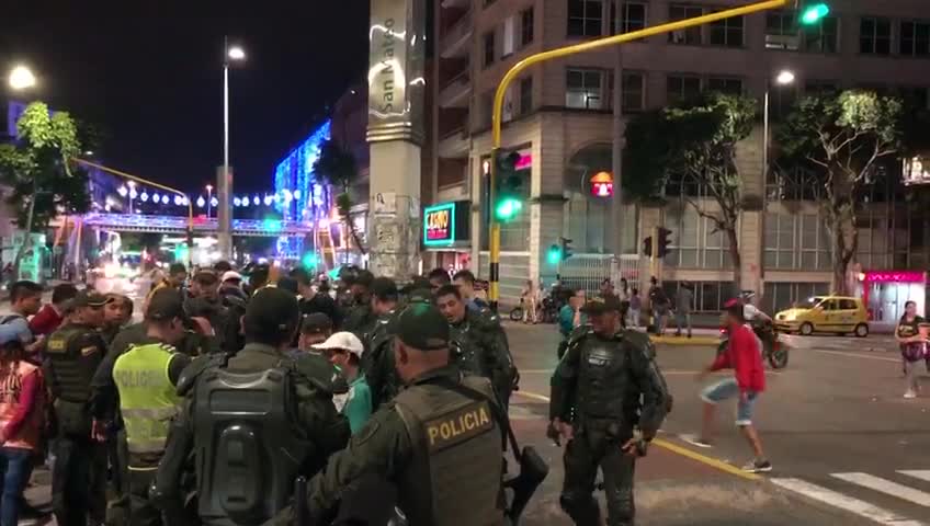 A esta hora ocurren disturbios en el Centro de Bucaramanga 3