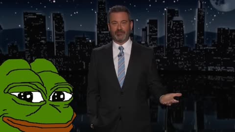 Jimmy Kimmel Talks Q Anon?