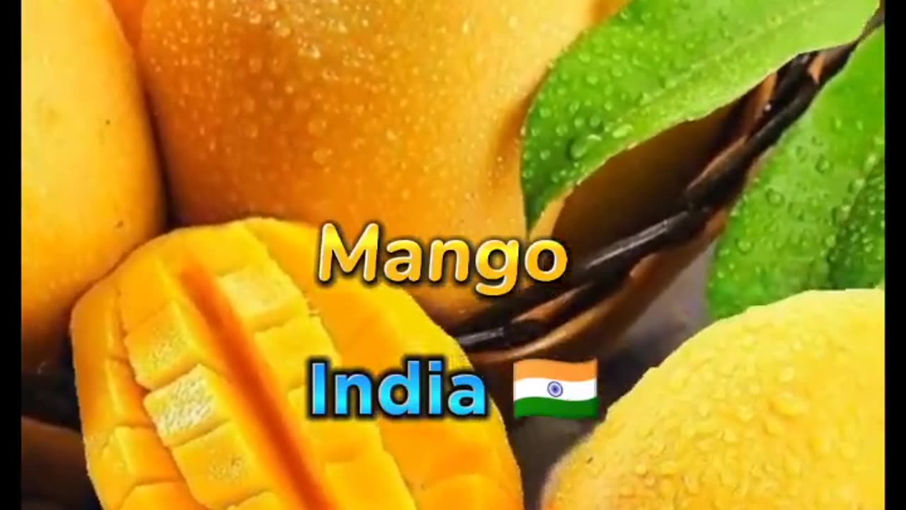 Top 10 National Fruits Around the worldπππ