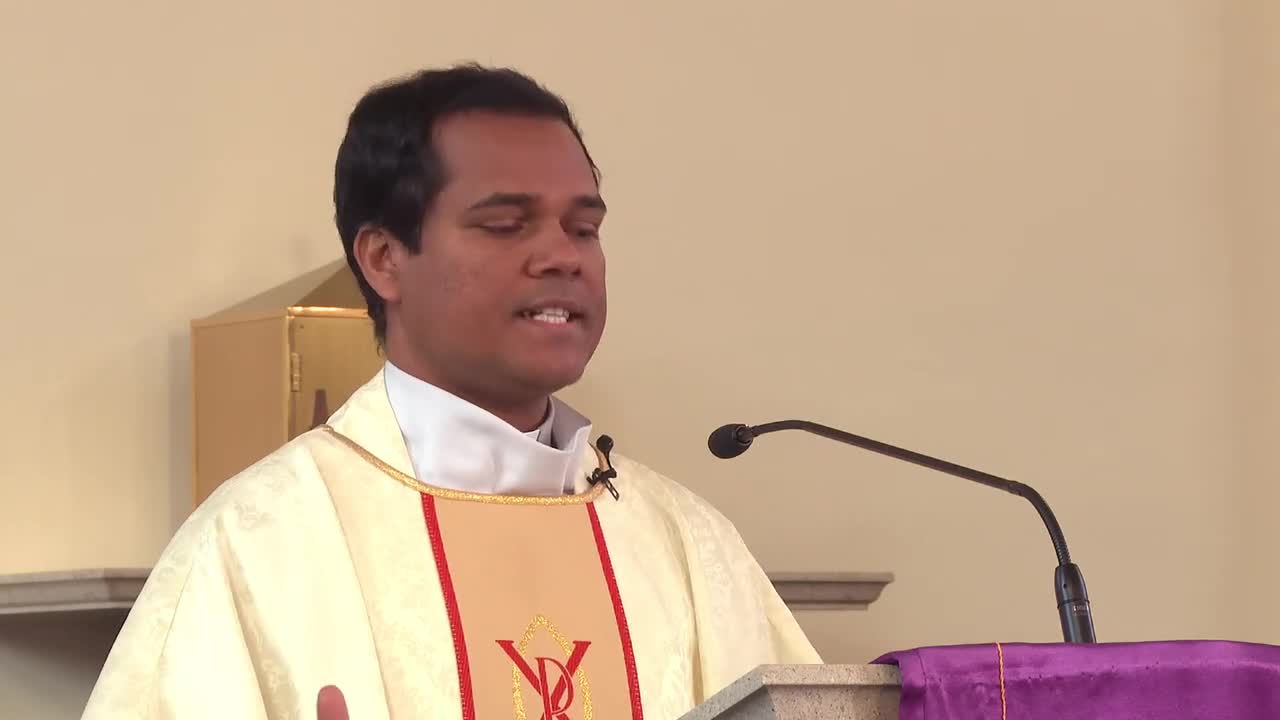 Hasten Towards Others: Homily by Fr Jackson Sebastian. A Day With Mary