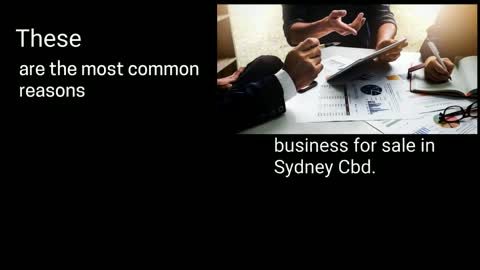 Top Reasons Behind Business For Sale In Sydney Cbd