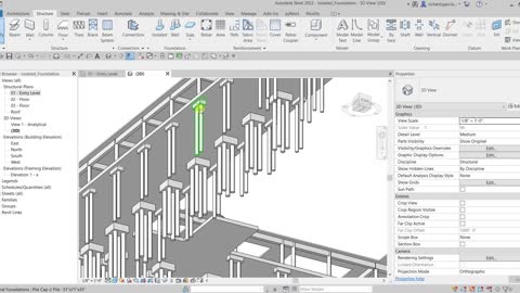 REVIT STRUCTURE 2022 LESSON 21 - CREATING ISOLATED FOUNDATION