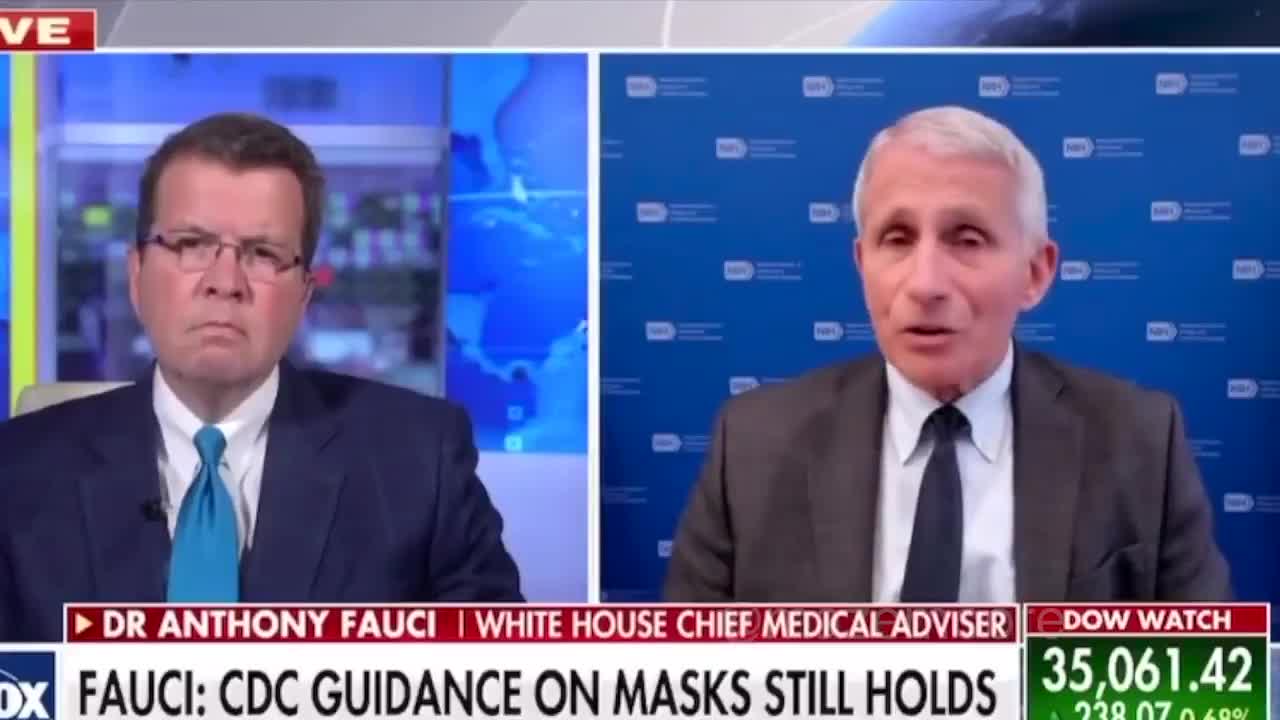 Fauci on Masks - trust the science? WTF?