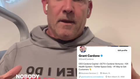 GRANT CARDONE REAL TALK ONLY ! #Motivation