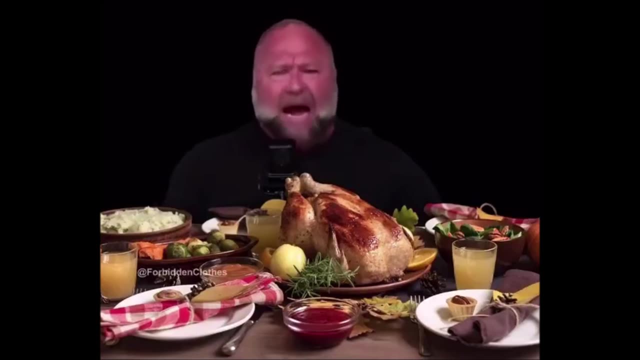 Alex Jones Uncover Footage At Thanks Giving & On First Date