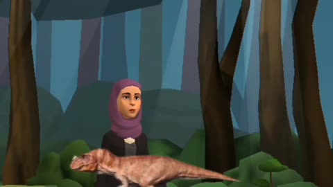 Funny Lion Short Story animated 3d comedy in English