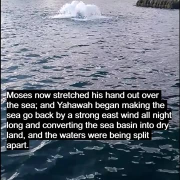 The Waters Split Apart