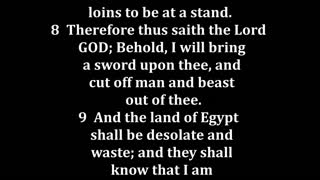 Ezekiel 29 King James version