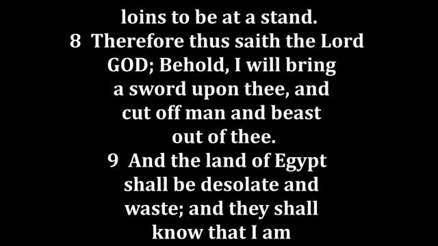 Ezekiel 29 King James version