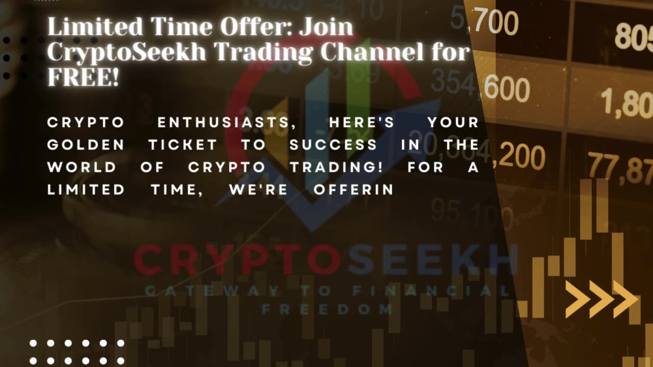 📢 Limited Time Offer: Join CryptoSeekh Trading Channel for FREE! 🚀