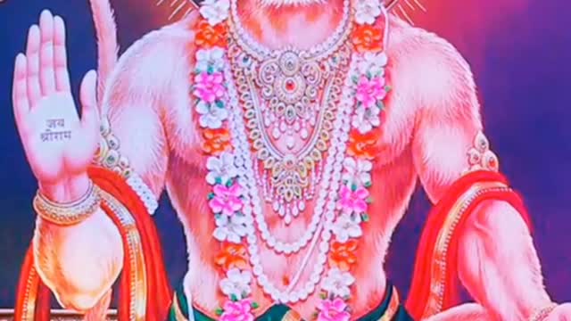 Lord Hanuman blessings on a Tuesday