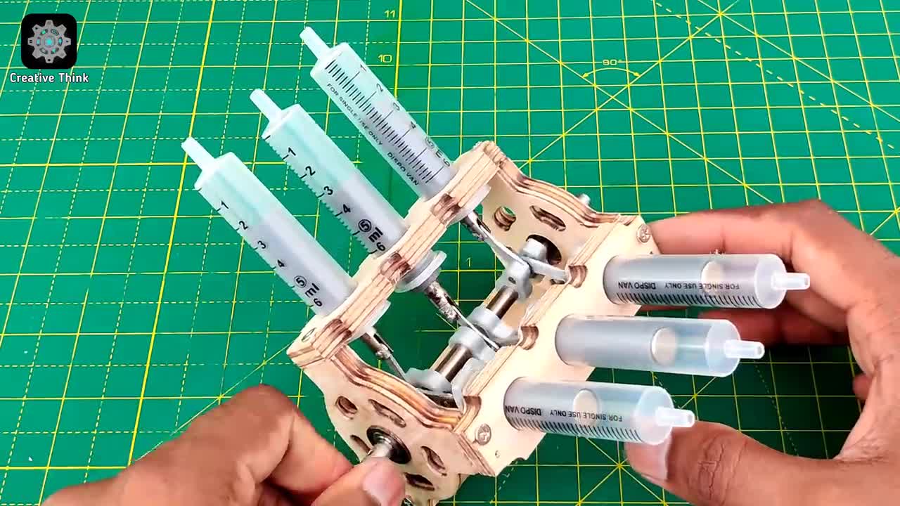 Making V6 Engine Using Magnets