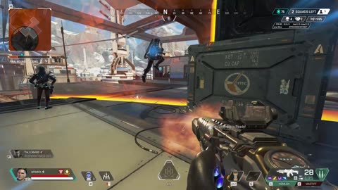 Apex Legends- he just gave up.