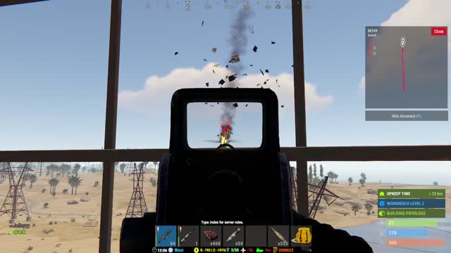 Quack taking down heli solo.