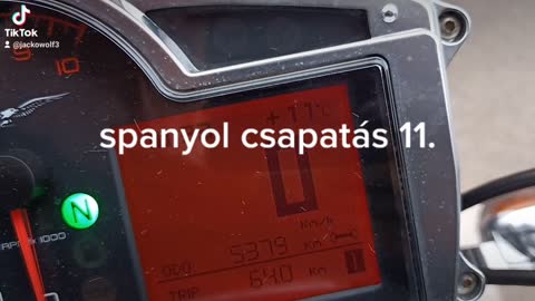 Spanyol csapatás 11 - 11 fok!!!