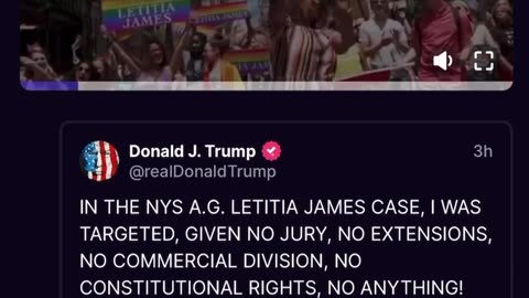 James - Running To Get Trump