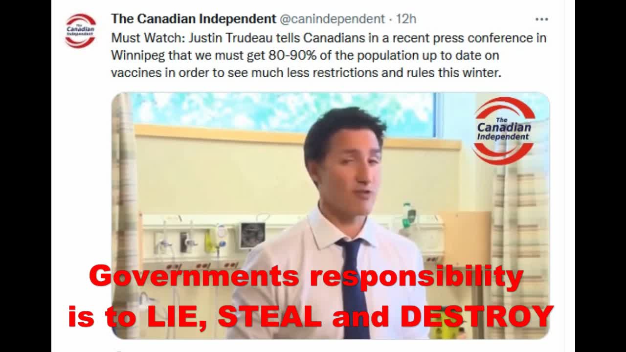 Evil Justin Trudeau