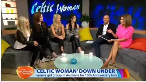 Celtic Woman down under on The Morning Show Live Sydney interview