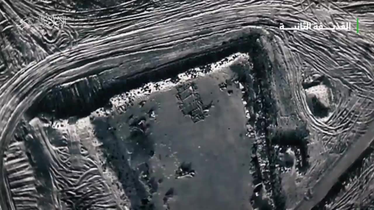 The operation of dropping two anti-personnel shells via a drone