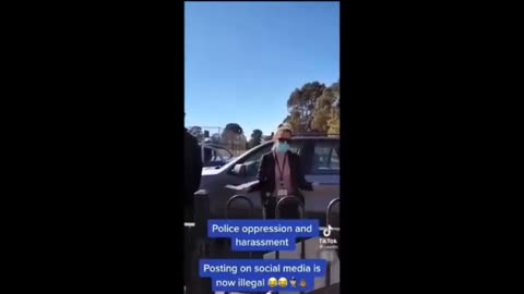 Australian Pre-Crime Thought Police -social media posts + protest interrogation