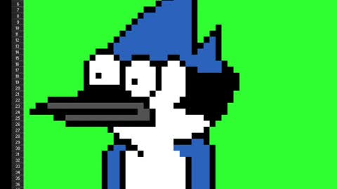 Drawing Mordecai in Excel