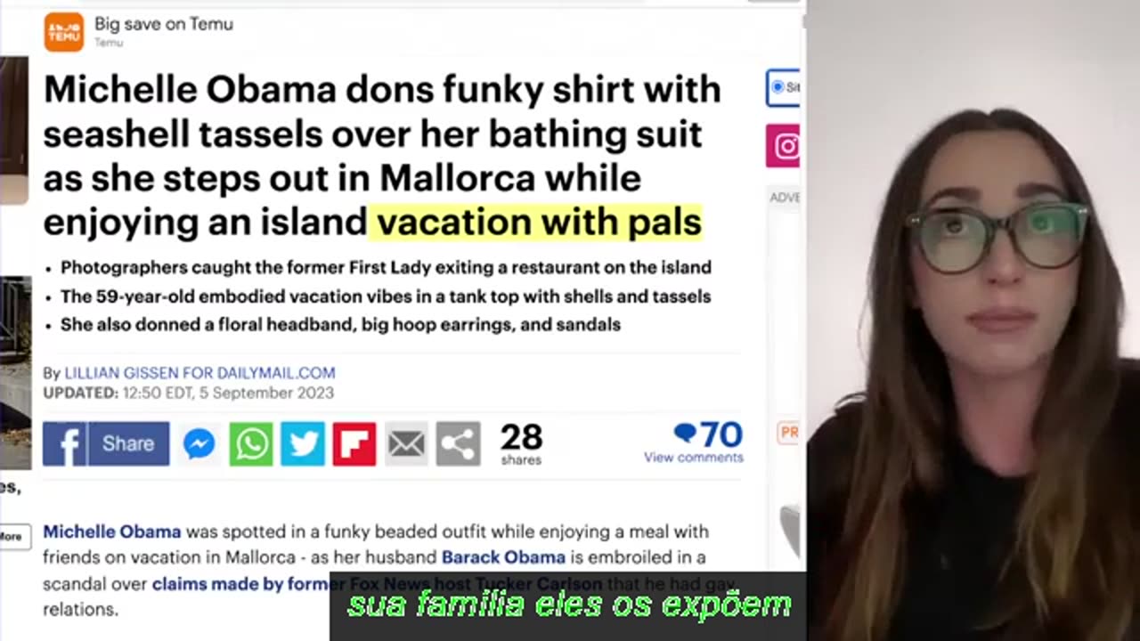 TUCKER EXPONDO OBAMA, MÍDIA SILENCIOSA...