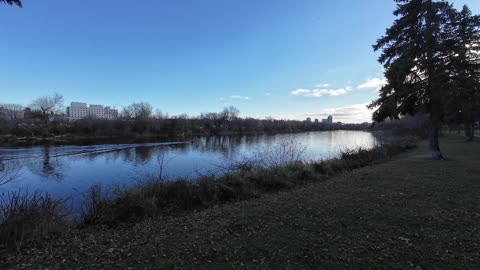 Kayaker on the Beautiful Rideau River.