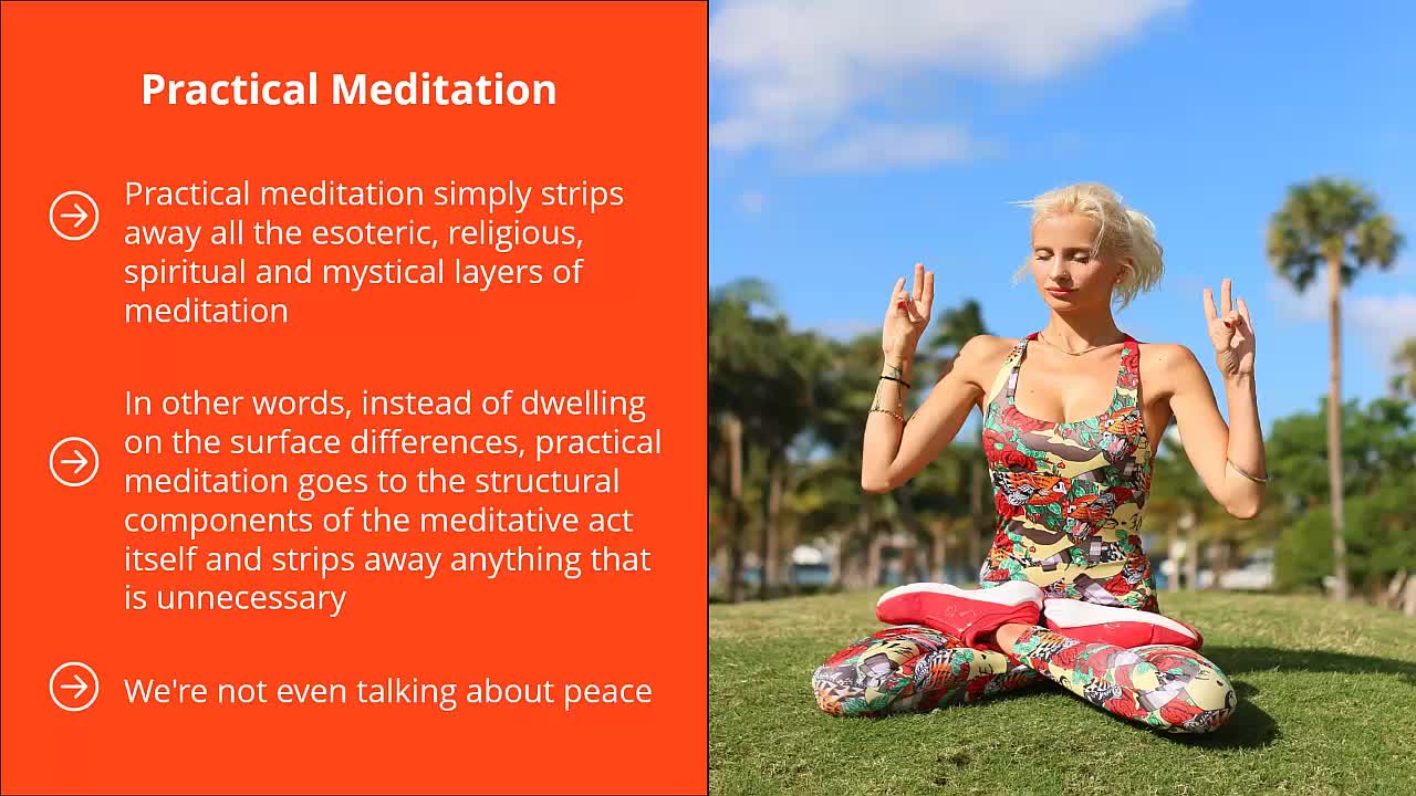 Practical VS Esoteric Meditation