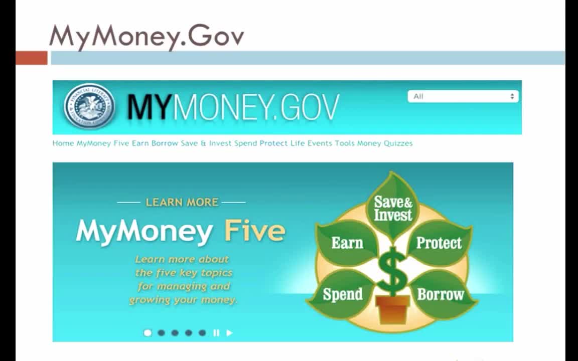 Money Matters: Federal Agencies and Financial Literacy