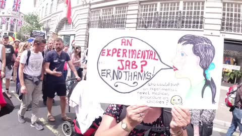 9 11? SAVING OUR CHILDREN PROTEST LONDON