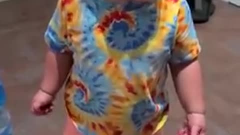 Little Girl Vehemently Denies Touching Dog Food When Questioned by Parents -