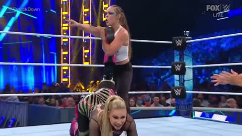 Ronda clashes with Natalya on this week smackdown