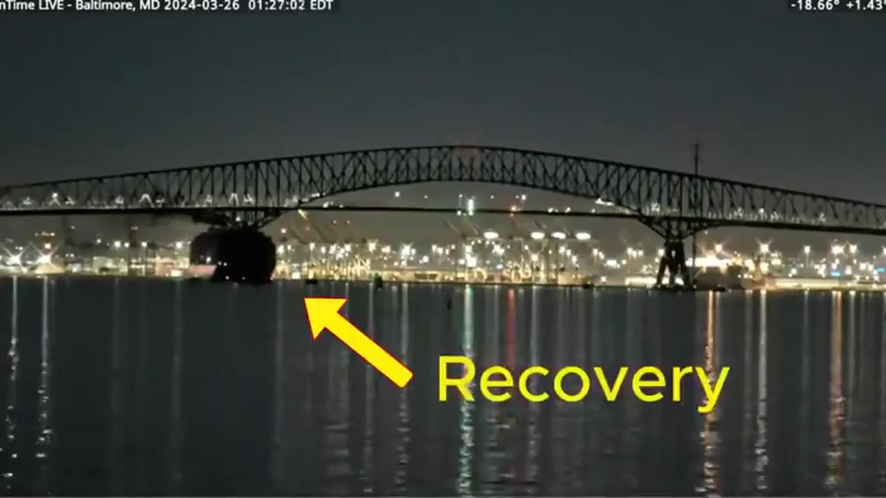 BALTIMORE BRIDGE COLLAPSE - SUSPICIOUS BLACKOUT & FIRE ON SHIP?