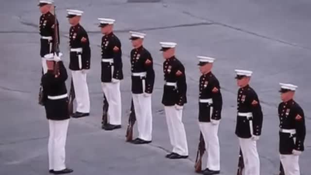 Did not catch a rifle at the parade