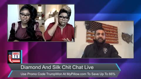 Diamond & Silk Chit Chat Live Joined By Kash Patel