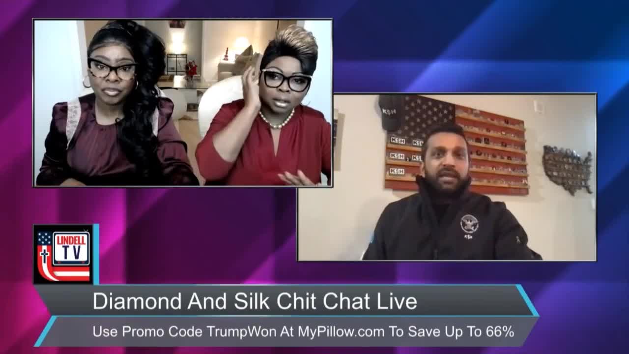 Diamond & Silk Chit Chat Live Joined By Kash Patel