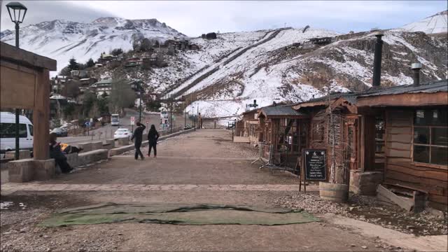 Farellones ski resort and El Colorado resort in Santiago, Chile