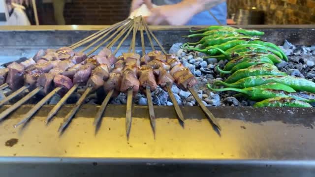 Charcoal grilled meat is a kind of food that always makes your appetite open