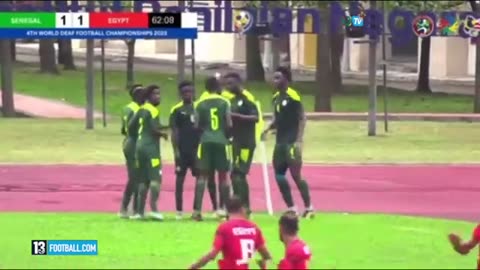 hearing impaired world cup senegal beats egypt in 3rd place