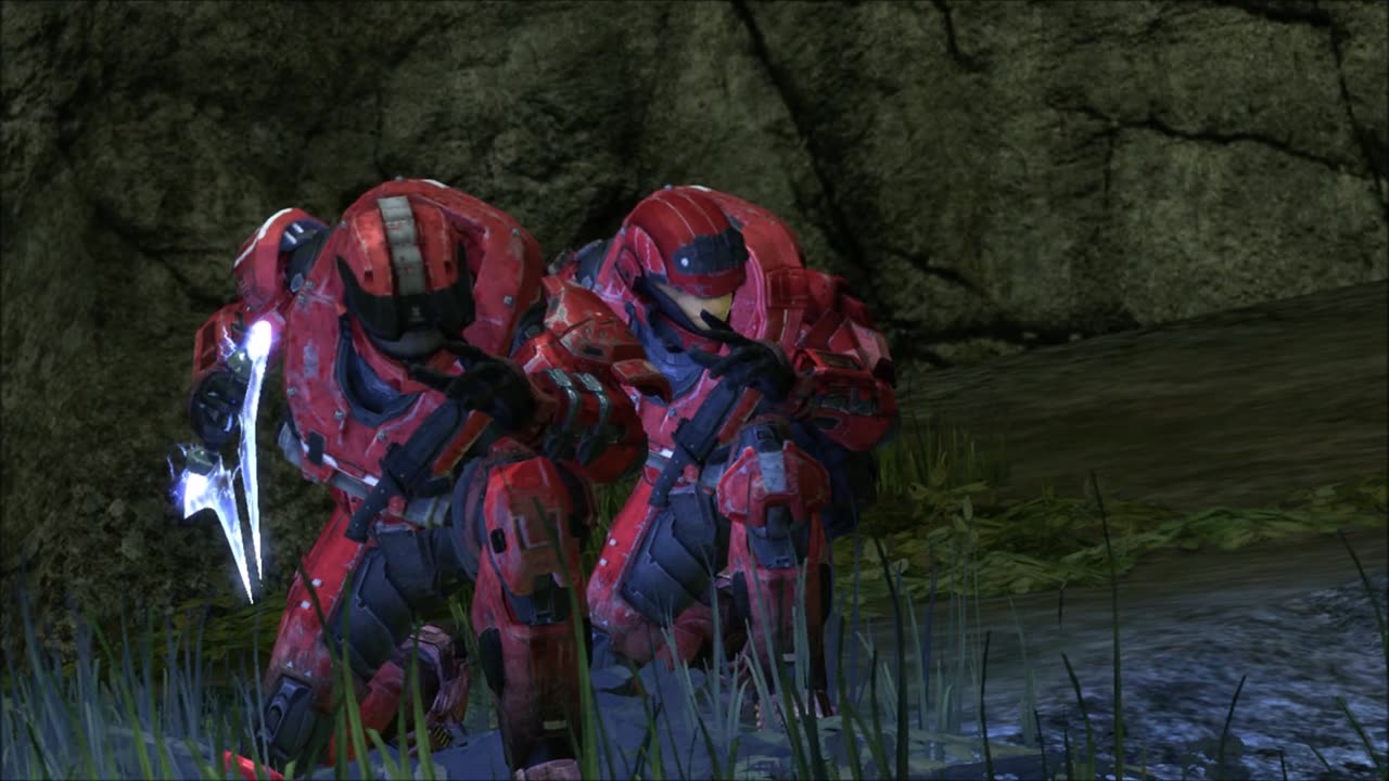 Kneeling Players - Halo Reach Machinima