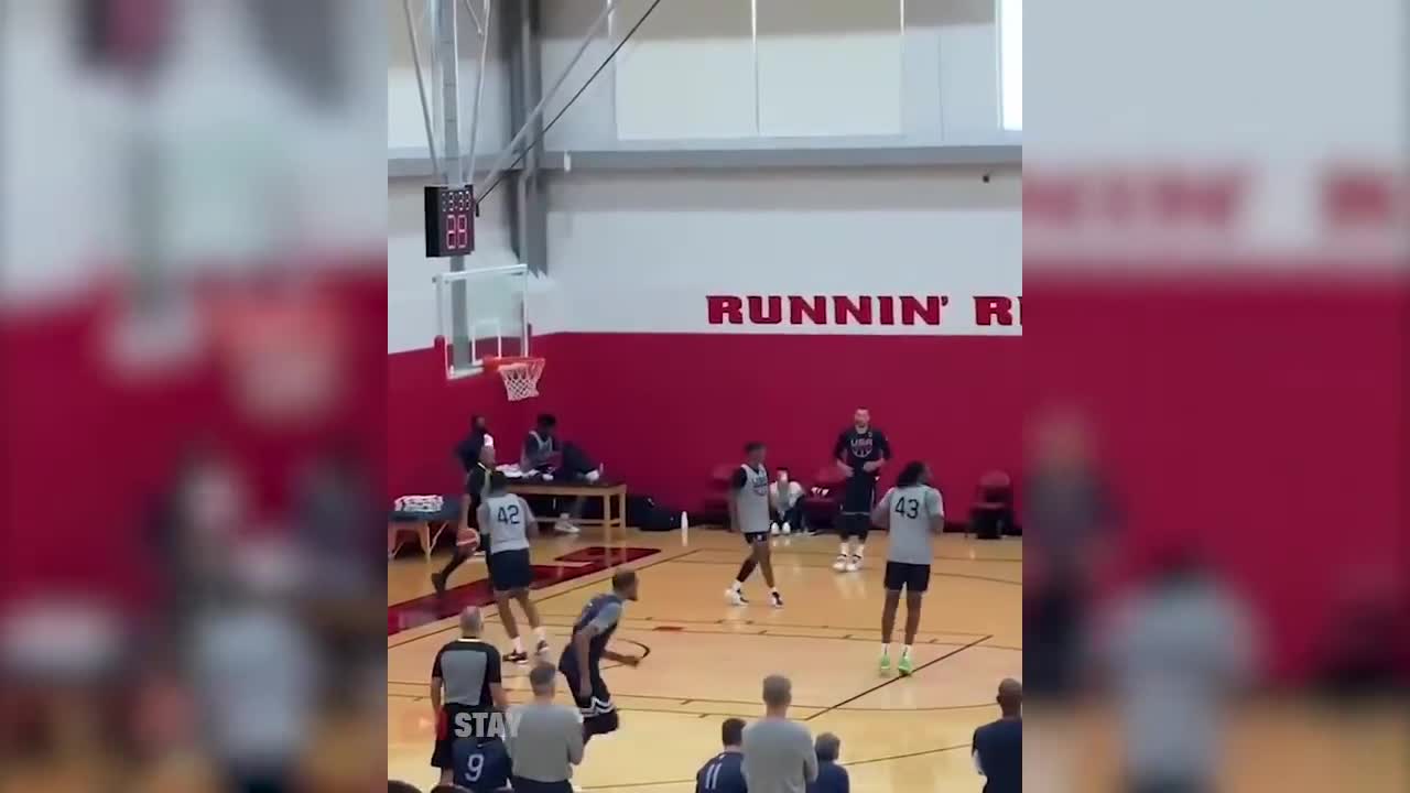 USA 🇺🇸 Basketball Team Started Training For The Olympics