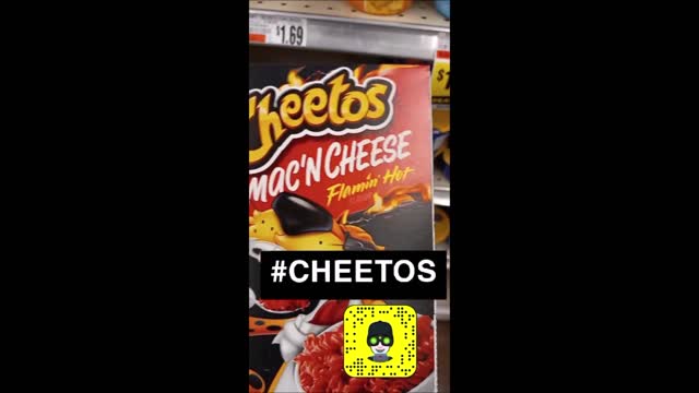 A RANDOM CHEESTOS AD...