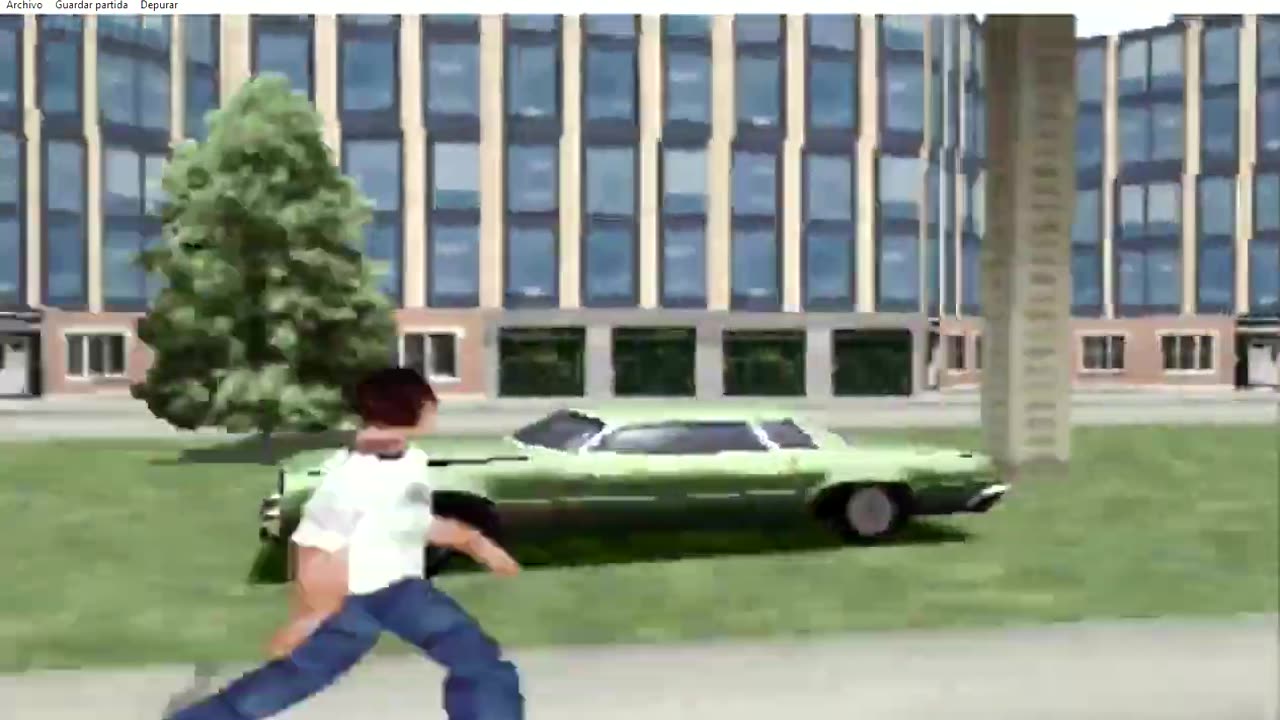 High speed chase of a 1970s car in Chicago in Driver 2 part 4