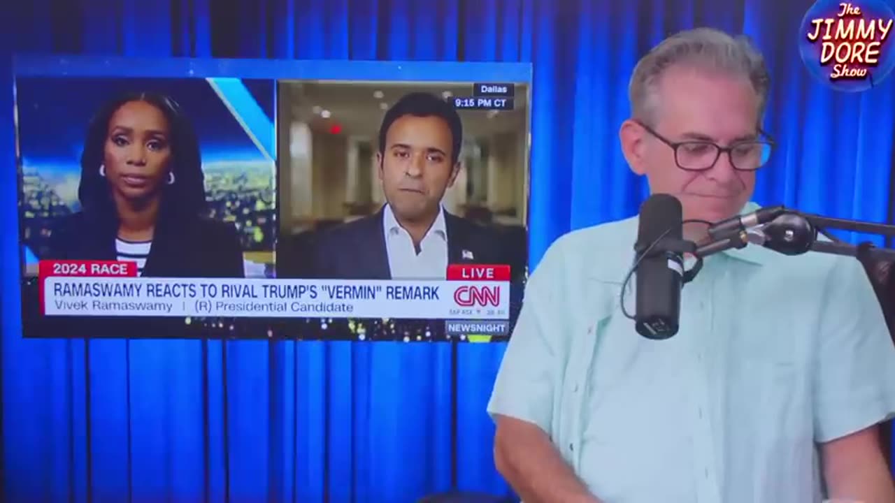 The Jimmy Dore Show - Vivek SHUTS UP Trump-Bashing CNN Reporter!