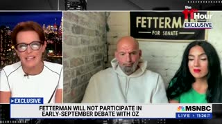 Fetterman Gives PITIFUL Response To If He Will Debate Dr. Oz