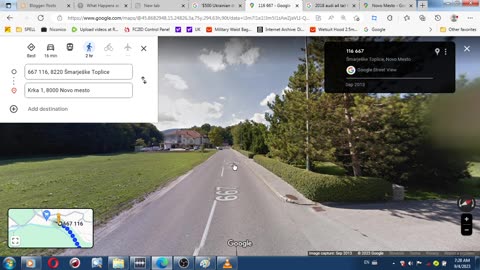 Another early morning night hours Slovenian police intimidation at Smarjeske toplice