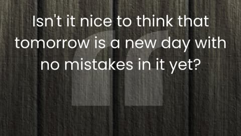 Discover the power of starting anew and embracing the limitless potential of each new day.