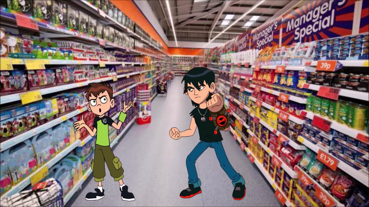 Ben Ten and Kevin Skittles Meme-Meme Mentom