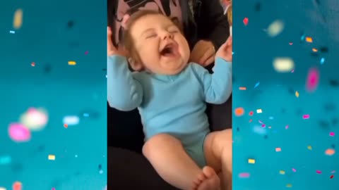 Baby funny massage smile video🥰🥰