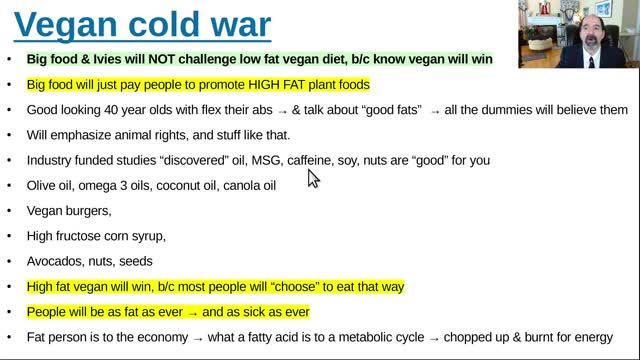 Vegan cold war